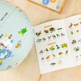 Tiger Tribe | World Globe 30cm| Baby Animals