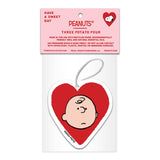 Three Potato Four | Peanuts® Valentine | Heart Air Freshener