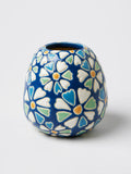 Jones & Co | Pollen Vase | Blue Daisy