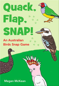 Quack, Flap, Snap | An Australian Birds Snap Novelty Card Game