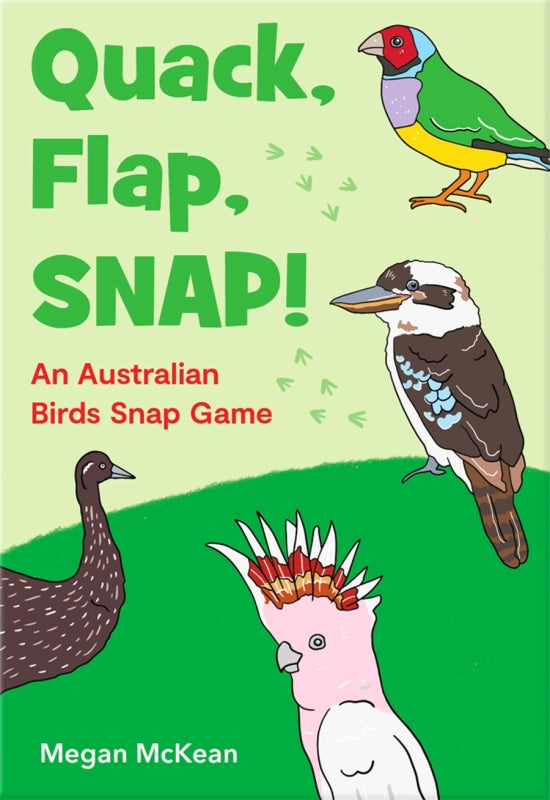 Quack, Flap, Snap | An Australian Birds Snap Novelty Card Game