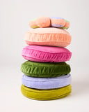 Kip & Co | Velvet Pea Cushion | Campsite