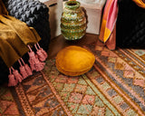 Kip & Co | Velvet Pea Cushion | Pecan
