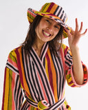 Kip & Co | Terry Beach Hat | Casablanca Stripe