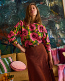 Kip & Co | Organic Cotton Sweater | Golden Peony