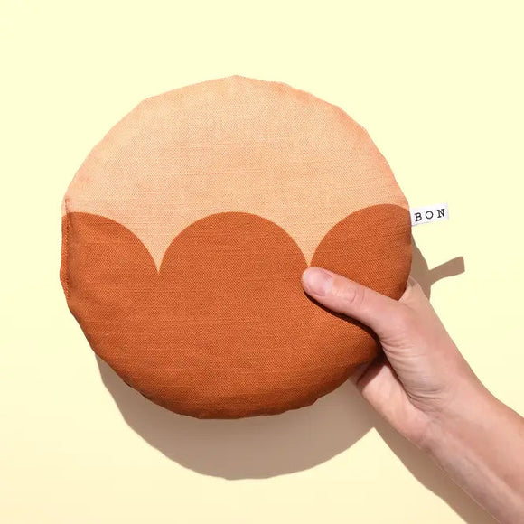 Bon Lux | Scallop Wheat Bag | Blush