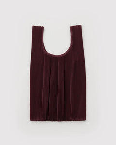 Baggu | Pleated Baggu | Mahogany