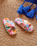 Kip & Co | Quilted Velvet Adult Slippers | Follow The Sun