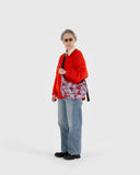 Baggu | Medium Nylon Crescent Bag | Floral Snoopy