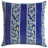 Sage x Clare | Agata Velvet Cushion | Ultramarine