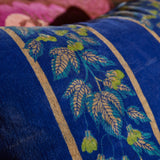 Sage x Clare | Agata Velvet Cushion | Ultramarine