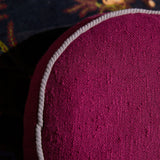 Sage x Clare | Dana Round Cushion | Plumberry