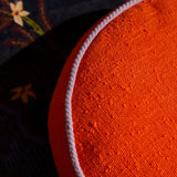 Sage x Clare | Dana Round Cushion | Orangerie