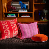 Sage x Clare | Dana Round Cushion | Orangerie