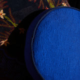 Sage x Clare | Dana Round Cushion | Ultramarine