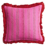 Sage x Clare | Nicolette Woven Cushion | Pansy