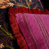 Sage x Clare | Nicolette Woven Cushion | Pansy