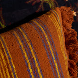 Sage x Clare | Nicolette Woven Cushion | Russet