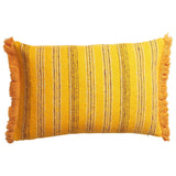 Sage x Clare | Nicolette Woven Cushion | Marigold