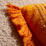 Sage x Clare | Nicolette Woven Cushion | Marigold