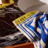 Sage x Clare | Eliza Face Washer Set of 2 | Ultramarine
