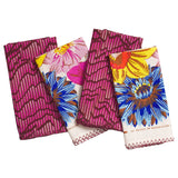 Sage x Clare | Hanna Napkin Set | Pansy