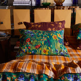 Sage x Clare | Babette Linen Pillowcase Set | Verdant | Standard