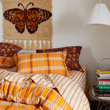 Sage x Clare | Nicolette Linen Pillowcase Set | Marigold