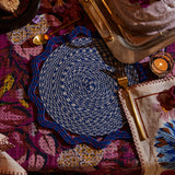 Sage x Clare | Marzena Placemat | Ultramarine