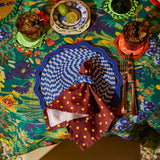 Sage x Clare | Marzena Placemat | Ultramarine