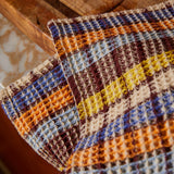 Sage x Clare | Stela Check Tea Towel | Cornflower