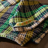 Sage x Clare | Stela Check Tea Towel | Verdant