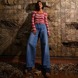 Sage x Clare | Ingrid Knit Top | Vermillion