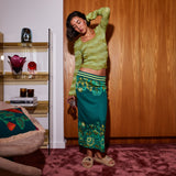 Sage x Clare | Ingrid Knit Top | Juniper