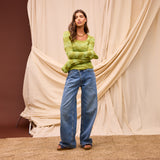 Sage x Clare | Ingrid Knit Top | Juniper