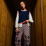 Sage x Clare | Eleni Knit Vest | Ink