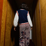 Sage x Clare | Eleni Knit Vest | Ink