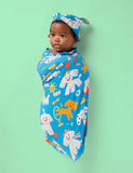 Halcyon Nights | Baby Wrap Swaddle | Puppy Park