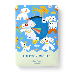 Halcyon Nights | Baby Wrap Swaddle | Puppy Park