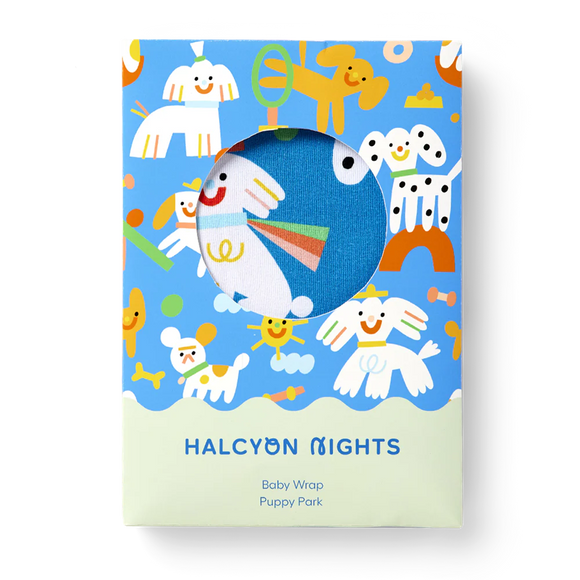 Halcyon Nights | Baby Wrap Swaddle | Puppy Park