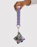Baggu | Logo Keychain | Lilac Happy