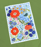 Togetherness | Poppies Are Red | Tea Towel