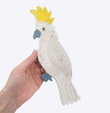 Togetherness | Ceramic Bird Wall Hanging | Sulphur Crested Cockatoo