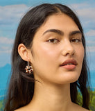Togetherness | Mini Hoop Earring | Cow Patch