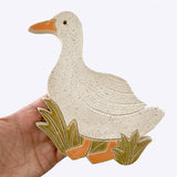 Togetherness | Ceramic Bird Wall Hanging | Duck