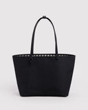 Baggu | Large Nylon Reversible Tote | Mixed Black