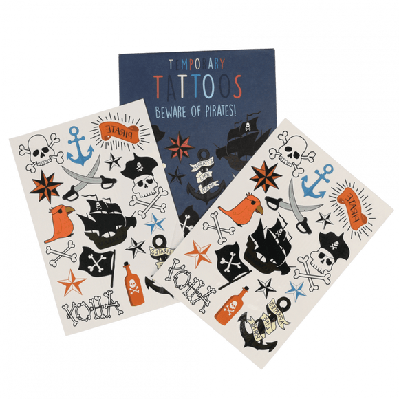 Rex | Beware of the Pirates | Temporary Tattoos