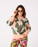 Kip & Co | Knitted Sweater | Peach Lily of the Valley