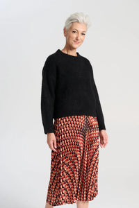 Olga de Polga | Aspen Alpaca Knit Sweater | Black