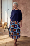 Olga de Polga | Aspen Alpaca Sweater | Navy